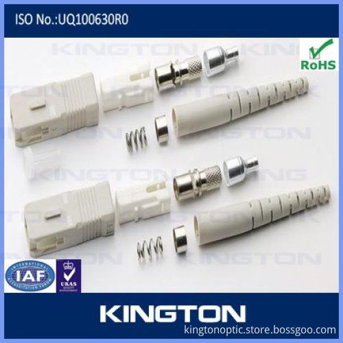 SC UPC Multi-mode optical fiber connectors